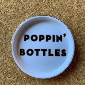 ROSANNA | Poppin’ Bottles Ceramic Wine Coaster